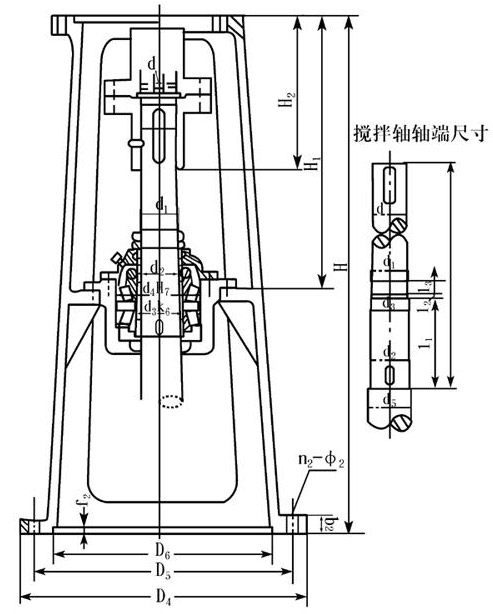 減速機支架結(jié)構(gòu)圖 減速機支架結(jié)構(gòu)圖